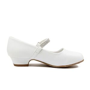 NEW Girls Patent Leatherette Mary Jane Kiddie Heel